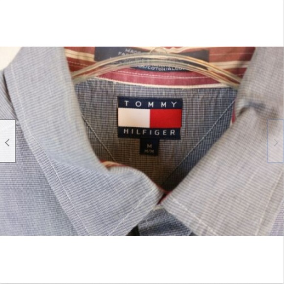 Tommy Hilfiger Mens Shirt Long Sleeve Button Down - Picture 6 of 6